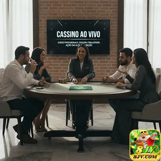 8jv desfrute de imersivo mesas de cassino